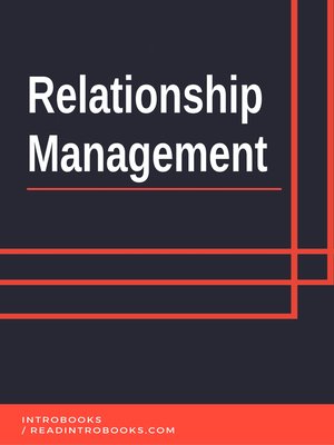 cover image of Relationship Management